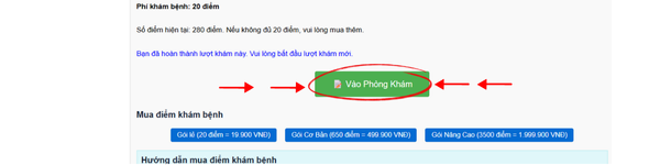 Vào phòng khám
